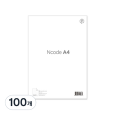 네오스마트펜 Ncode 용지, A4, 100개