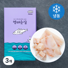 해슬로 명태 순살 (냉동), 500g, 3개
