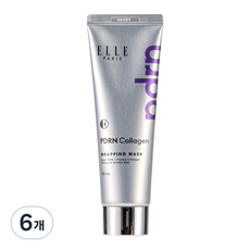 ELLE PARIS PDRN 콜라겐 랩핑 마스크, 6개, 1개입