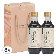 신앙촌 양조 생명물간장 기쁨 2호, 500ml, 8개