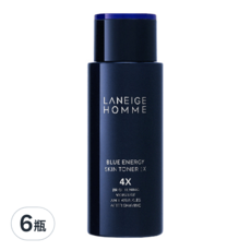 LANEIGE 蘭芝 男用勁能激活化妝水 4X - 亮白, 保濕, 抗皺, 鬍後護理, 180ml, 6瓶