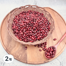 뜰안애 국내산 적강낭콩, 300g, 2개