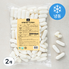 네추럴킹덤 치즈떡볶이 (냉동), 1kg, 2개