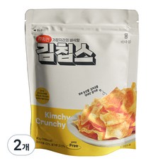 더다믐 김치부각 김칩스, 40g, 2개