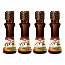 해표 고소한 참기름, 55ml, 4개