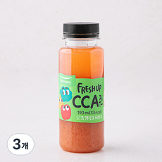 풀무원 프레시업 CCA 주스, 190ml, 3개