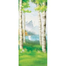 ch819-창문그림(싱그러운자작나무숲)