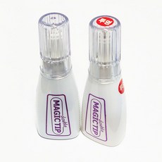 매직팁카페인트 현대-WAW, 폴라화이트, 색상페인트1개(20ml)+투명페인트1개(20ml)