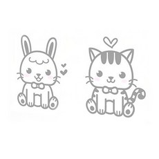 단비디자인 스위치스티커6종set LU-S21 시트지, 그레이