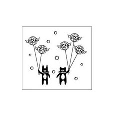 데코사랑 그래픽스티커 졸리 B, 블랙