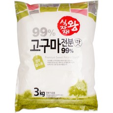 식자재왕 고구마전분 99%, 3kg, 1개