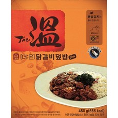 더온 닭갈비덮밥 플러스, 480g, 1개