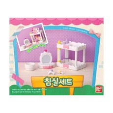 반다이 에그엔젤코코밍 침실세트, 혼합 색상, 1세트