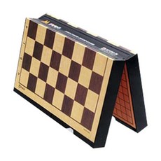 명인랜드 소형 자석 바둑+체스 양면게임 M-150, 1팩