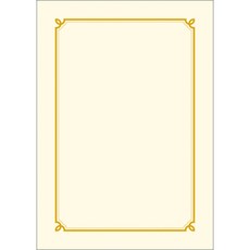 WOOJIN 6000 Royal G6上市紙, 米白色, 20 件