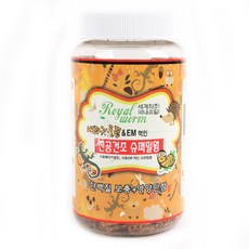 더내츄럴한 진공 건조 슈퍼 밀웜 대, 77g, 1개
