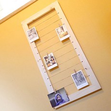 다니우드 원목 11줄 사진걸이, 무도색