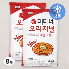 미미네 오리지널 매콤 떡볶이 (냉동), 570g, 8봉