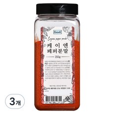 foodi 케이엔페퍼분말, 250g, 3개