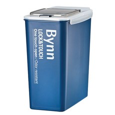 락앤락 밀폐식휴지통 13L BYN300, 블루, 1개