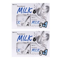 크리오 동산 퓨어 앤 네추럴 우유비누 4p, 100g, 8개