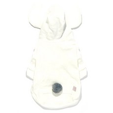 패리스힐튼 Teddy Bear Hoody 강아지 후드티, White