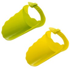 水龍頭延伸器 黃色+綠色, 1組, 黃色, 綠色