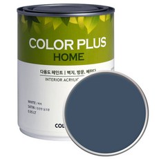노루페인트 컬러플러스 홈 페인트, 딥코발트 (SP4150), 1개, 1L
