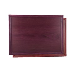 고운공예 특수컬러 직사각 쟁반 2p, 와인, 보라