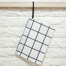 디자인스올 양면 방수 식판/기저귀 파우치, 스퀘어