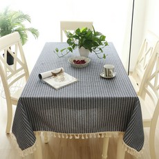 스트라이프식탁보