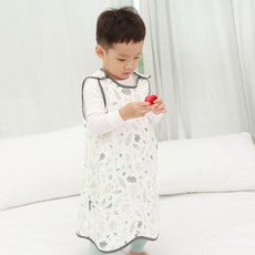 bebe chouette 孩童圖案印花超細纖維睡眠背心裙