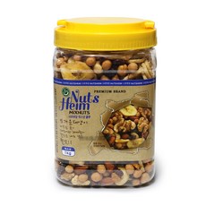 웰넛 자연두레 너츠하임 믹스넛 블루 용기, 1kg, 1개 1kg, 1개입