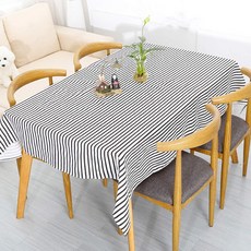 스트라이프식탁보