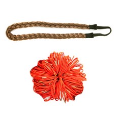 땋은머리머리띠