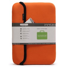 인트존 네오프랜 컬러 노트북 파우치 INTC-107X, 오렌지, 14.1in