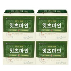 잇츠마인 원두커피 중형 생리대 날개형, 16개입, 4팩