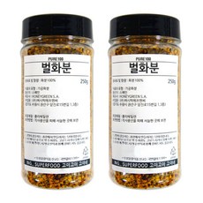 SUPERFOOD Gomine 蜂花粉, 250g, 2罐