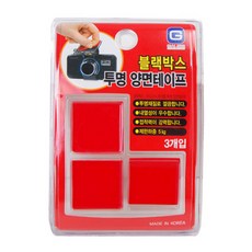 가우스 블랙박스 투명 양면테이프, 1개