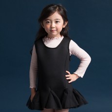 위시키즈 여아용 샤 매칭 본딩 점퍼스커트
