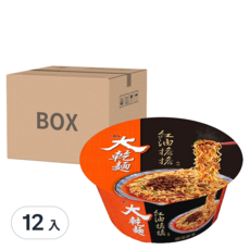 維力 大乾麵 紅油擔擔風味 110g, 12入
