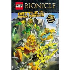 Lego Bionicle: Battle of the Mask Makers hardback, Brown Books for Young Reader