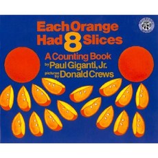 Each Orange Had 8 Slices Big Book Paperback, Greenwillow Books