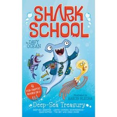 Deep-Sea Treasury: Deep-Sea Disaster; Lights! Camera! Hammerhead!; Squid-Napped; The Boy Who Cried Shark Hardcover, Aladdin Paperbacks