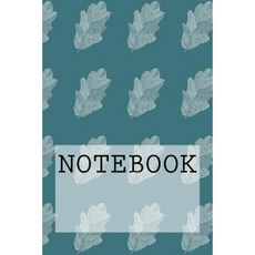 Notebook: Leaf in Green Lake District. Plain (6"x 9"): Plain Paper Notebook Paperback, Createspace Independent Publishing Platform