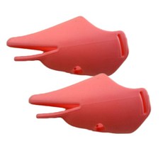 펫나인 강아지와고양이 돌고래 훈련용 입마개 S, 핑크, 2개