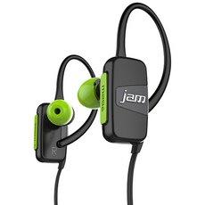 HMDX/JAM 스포츠 방수 블루투스 이어폰 Jam Transit Mini HX-EP315, 그린