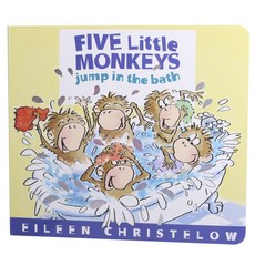 Five Little Monkeys Jump in the Bath 양장, Houghton Mifflin Harcourt
