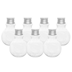 병도매닷컴 DTB60 투명 음료용기 알루미늄 실버캡, 60ml, 7개입