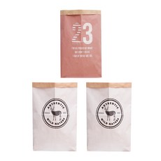 엔플라스틱 빈티지 종이정리함 북유럽 페이퍼백 핑크 + 사슴 2p, 혼합 색상, 1세트